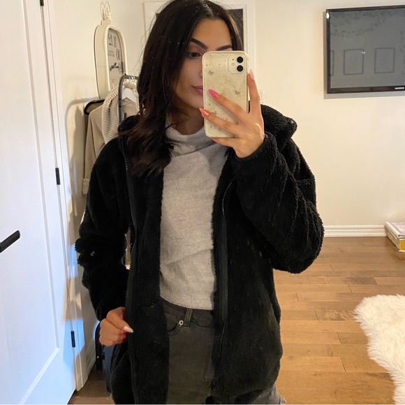 TNA fuzzy zip up - Picture 2 of 7